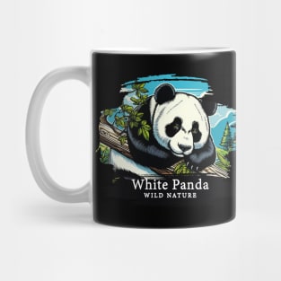 White Panda - WILD NATURE - WHITE PANDA -1 Mug
